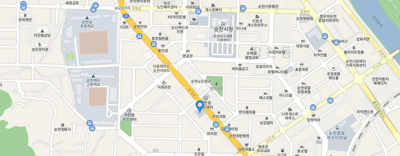 저전119안전센터 지도