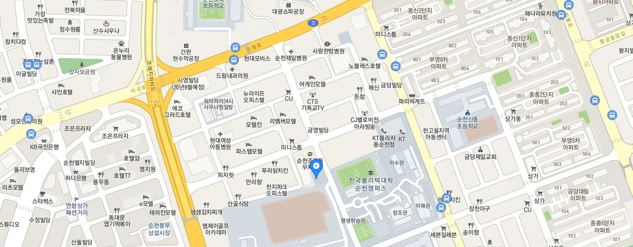 왕조119안전센터 지도