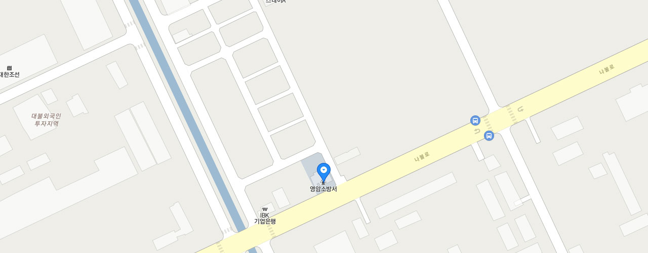 영암소방서 지도