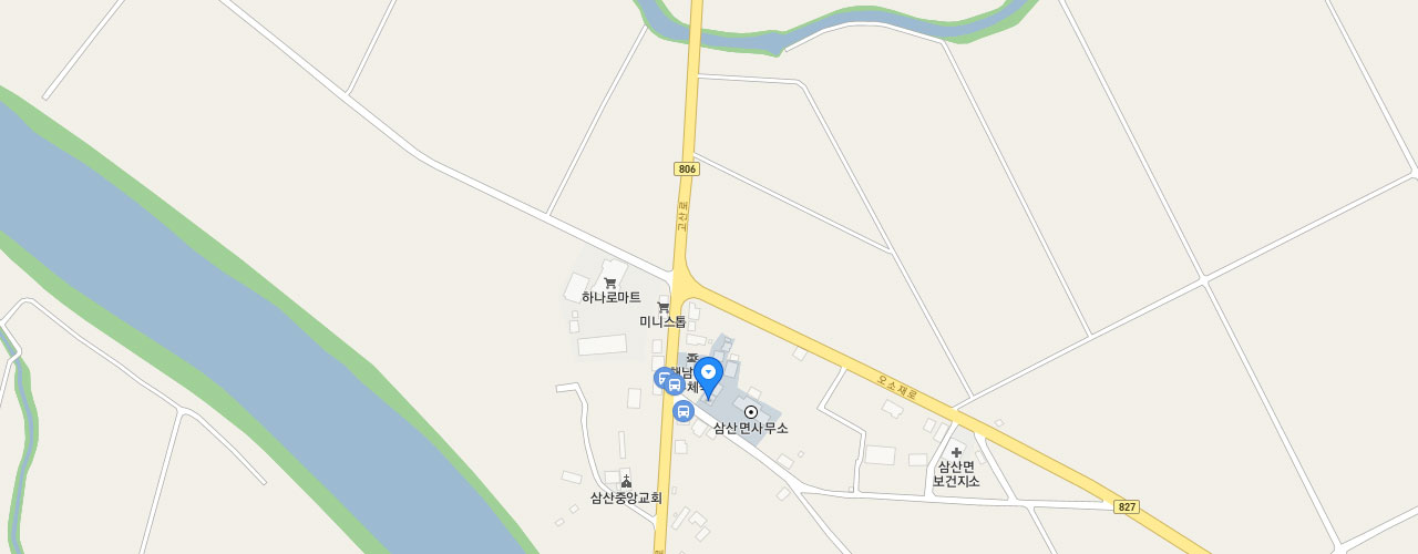 삼산119지역대 지도