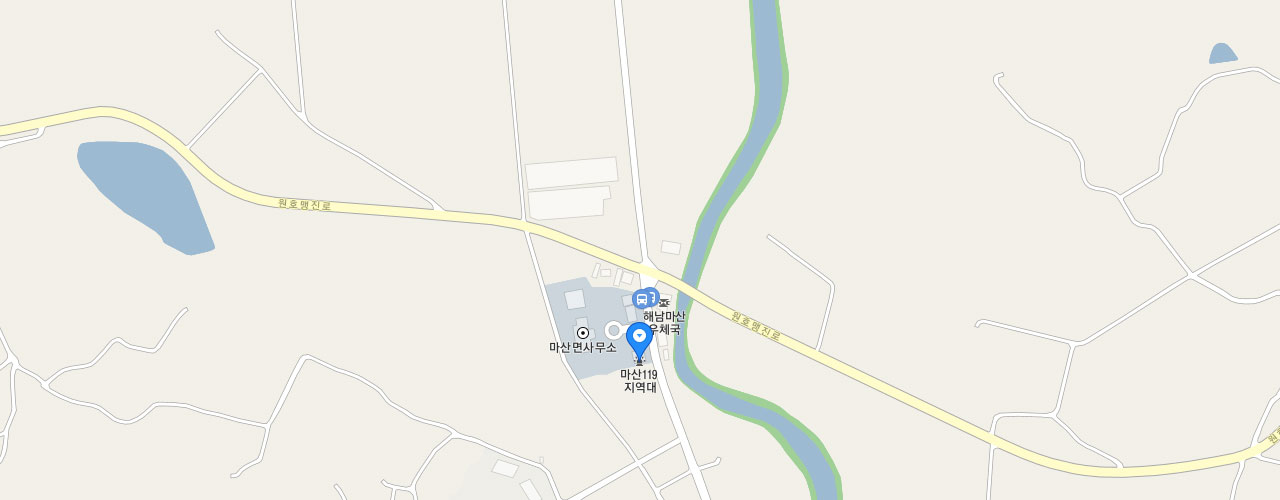 마산119지역대 지도