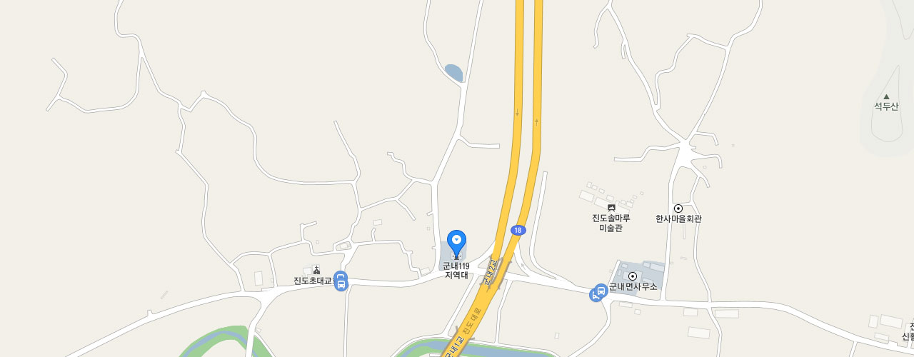 군내119지역대 지도