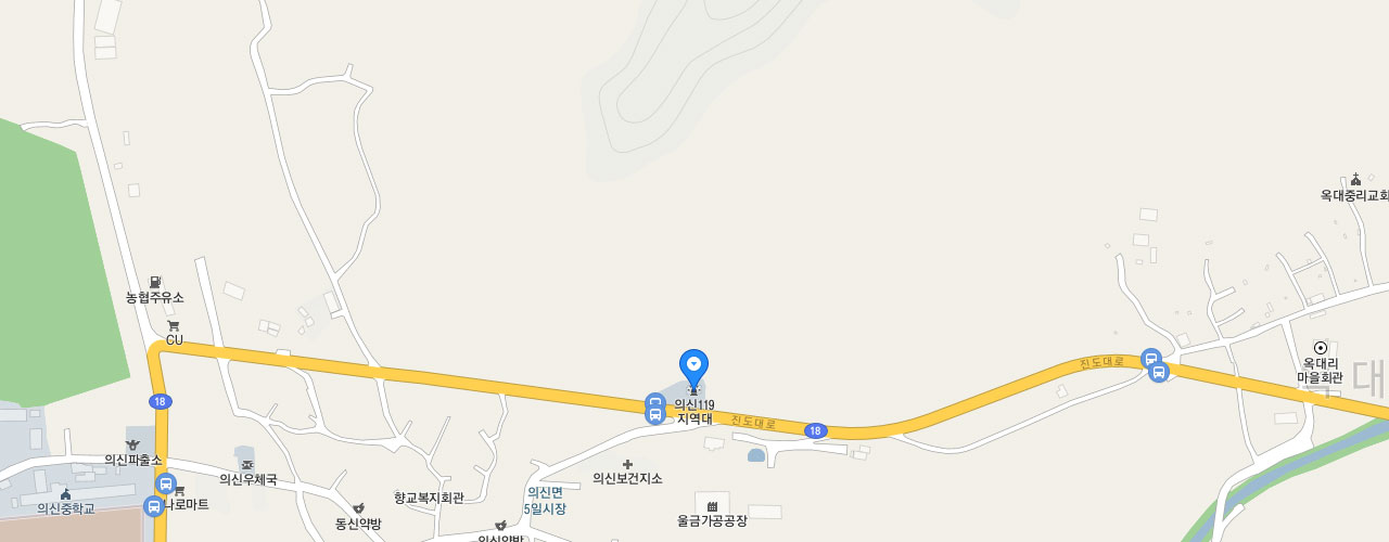 의신119지역대 지도