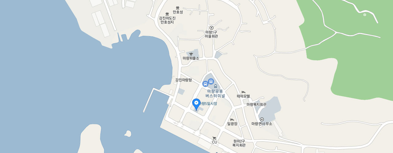 마량119지역대 지도