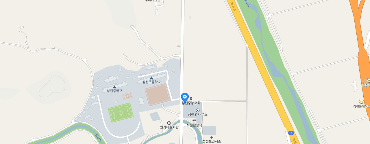 성전119지역대 지도