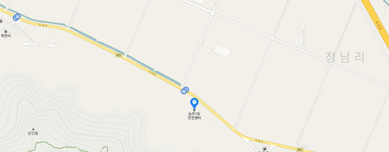능주119안전센터 지도