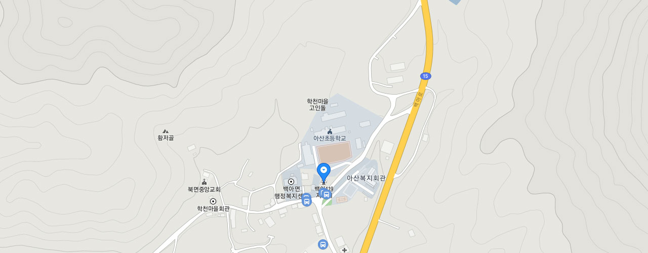 백아119지역대 지도