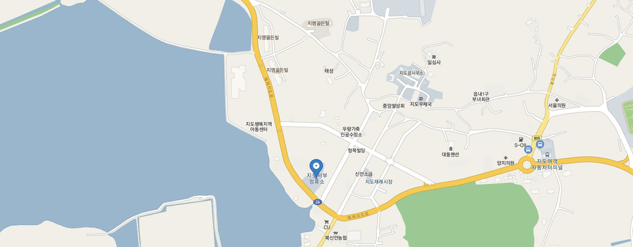 지도119안전센터 지도