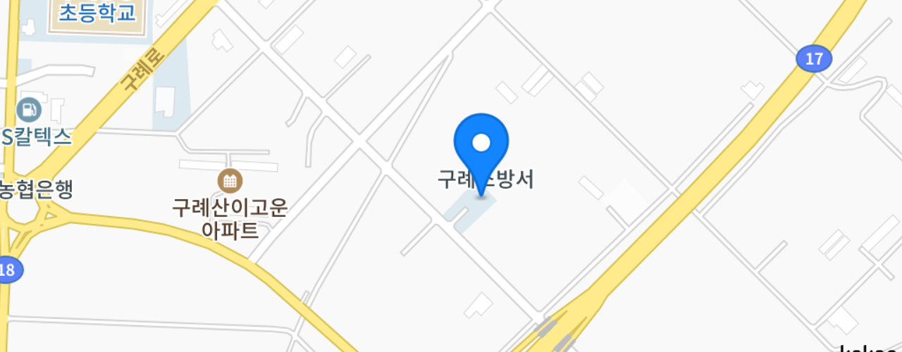 구례119구조대 지도