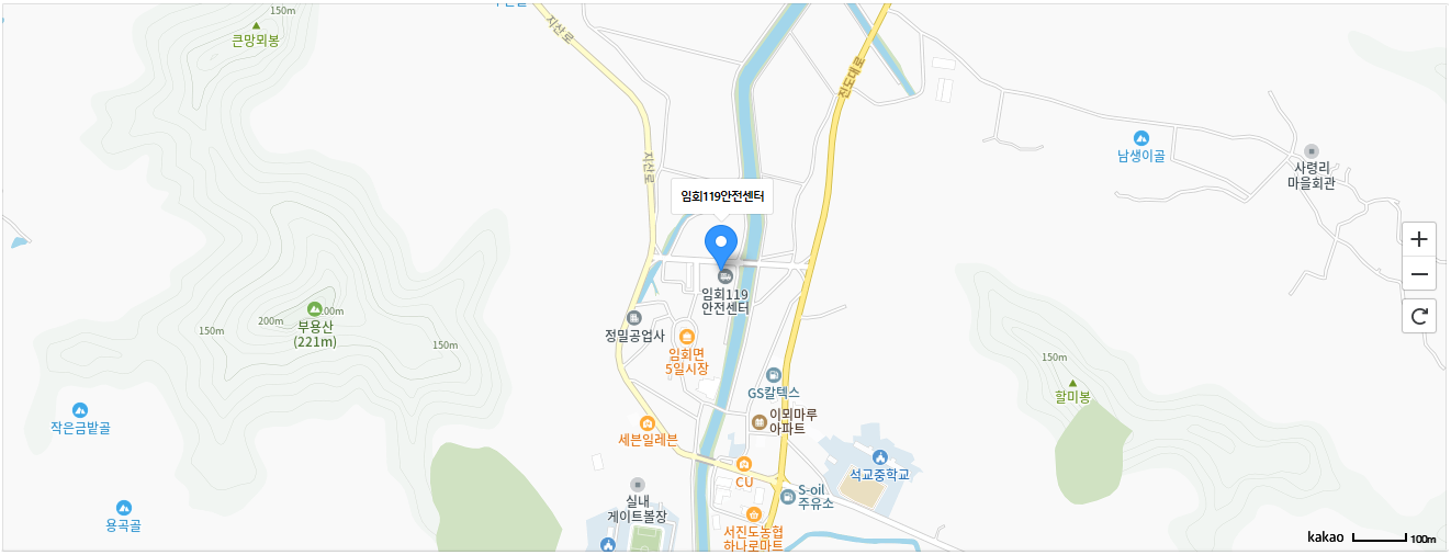 임회119안전센터 지도