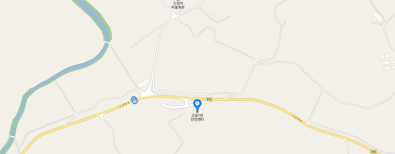 고금119안전센터 지도