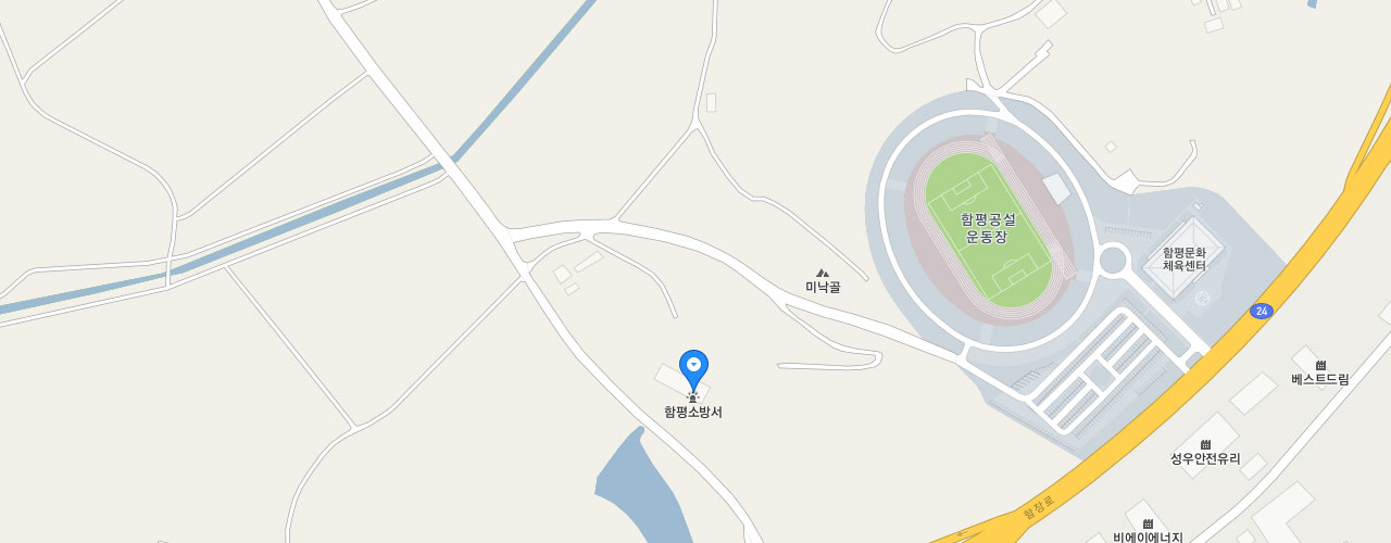 함평소방서 지도