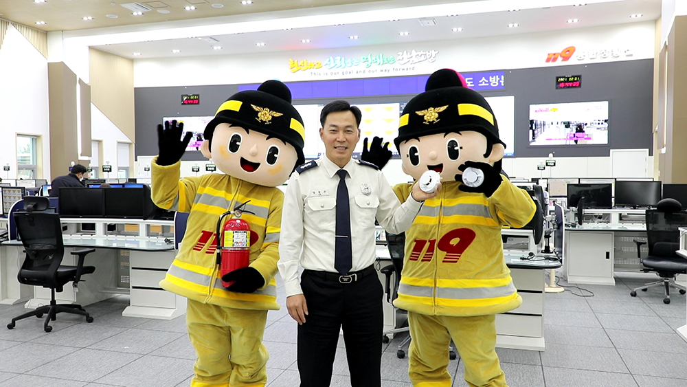 전남소방, CF패러디 이색홍보 사진.JPG 이미지입니다.