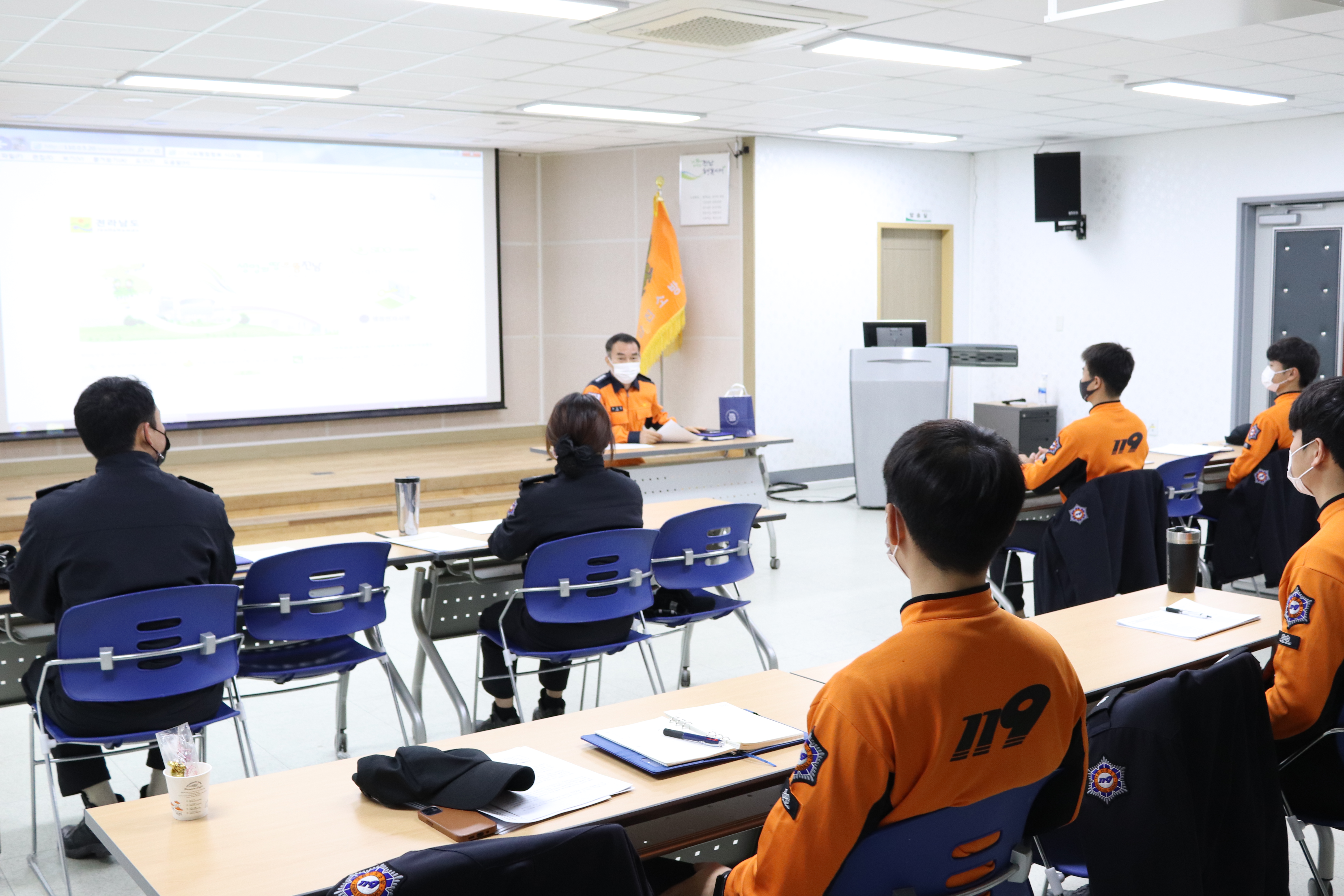 신임소방공무원 교육