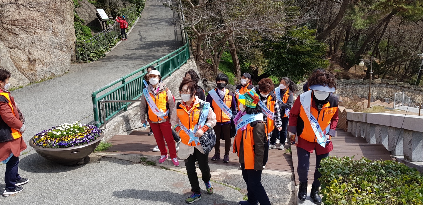목포시 서부 여성의용소방대 산불감시단2.jpg 이미지입니다.