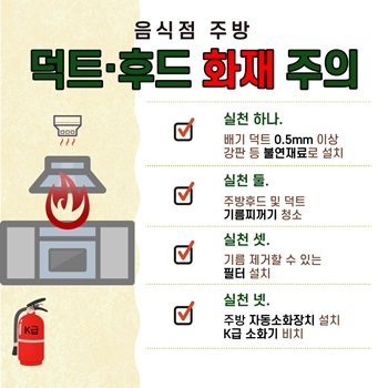 음식점 주방화재 예방.jpg 이미지입니다.