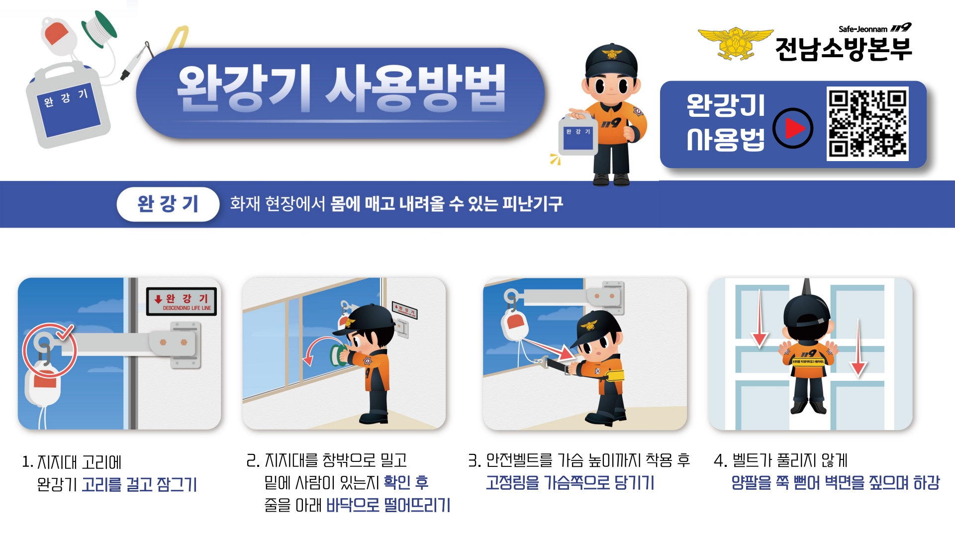 완강기 사용법 사진.jpg 이미지입니다.