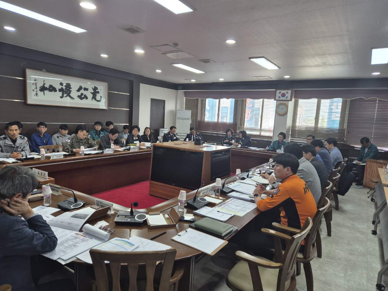 사본 -곡성소방서  긴급구조종합훈련 대비 유관기관 합동 도상훈련 실시.jpg 이미지입니다.